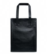 MYOMY My Paper Bag Shopper Croco black (10273014)