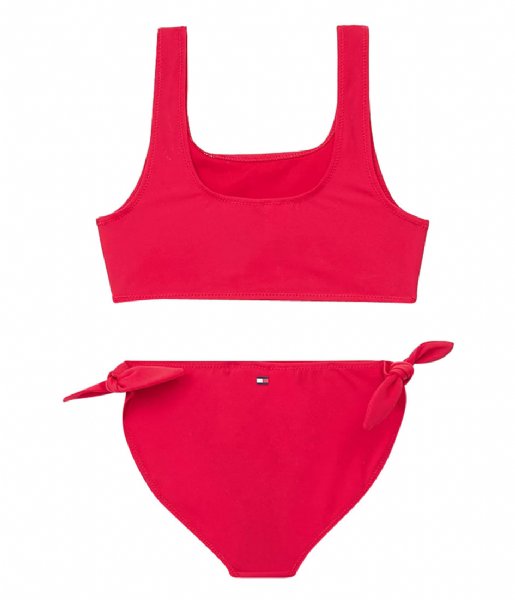 Tommy Hilfiger Bikini Bralette Set Primary Red (XLG)