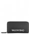 Valentino Bags Zip wallet Olive Portemonnee Nero