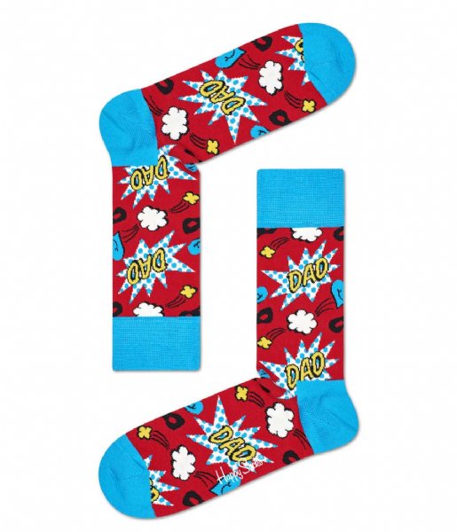 Happy Socks Sock 3-Pack Super Dad Socks Gift Set Super Dads