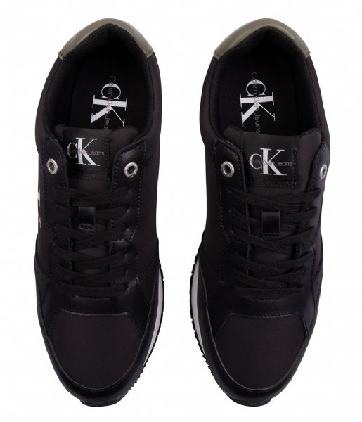 Calvin Klein Sneaker Retro Runner Laceup Black (BDS)