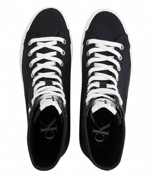 Calvin Klein Sneaker Vulcanized Flatform Mid Cut Black (BDS)