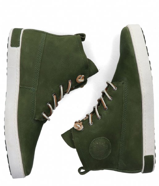 Blackstone Lace-up boot Icon Bottle Green