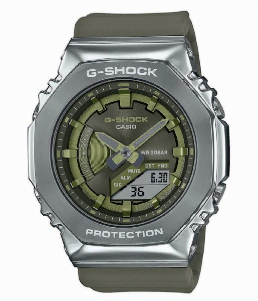 G-Shock Watch Basic GM-S2100-3AER Dark Green