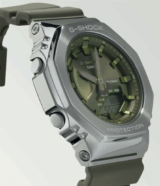 G-Shock Watch Basic GM-S2100-3AER Dark Green