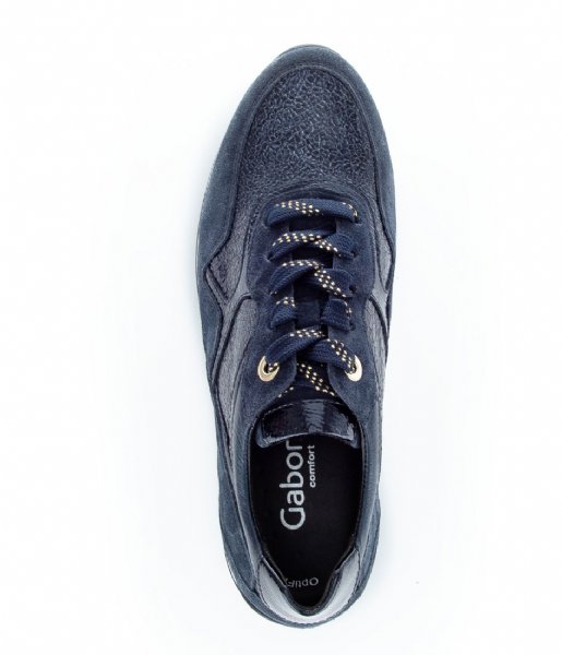 Gabor Sneaker 76.524.46 Comfort Basic Ocean Combi Gold