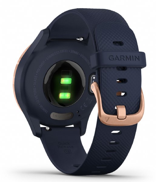 Garmin Smartwatch Vivomove 3S Sport Rose gold/Blue