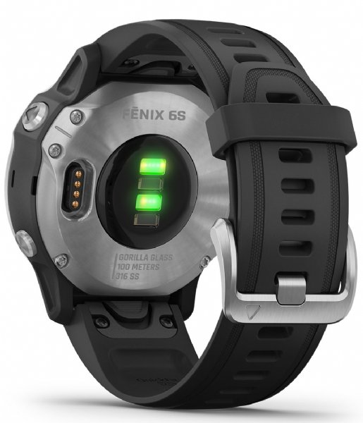 Garmin Smartwatch Fenix 6S Silver with black band