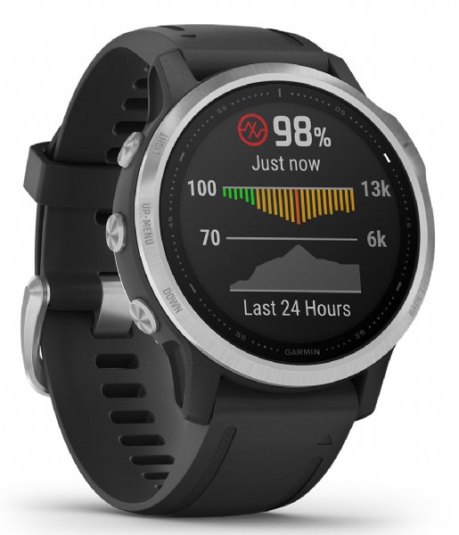 Garmin Smartwatch Fenix 6S Silver with black band