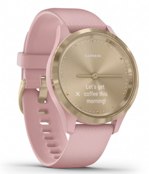 Garmin Smartwatch Vivomove 3S Sport Champagne with pink band