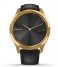 Garmin Smartwatch Vivomove Luxe Pure gold with black band