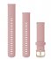 Garmin Watchstrap Quick release Silicone watch strap 18 mm Dust rose with ligt gold colored hardware