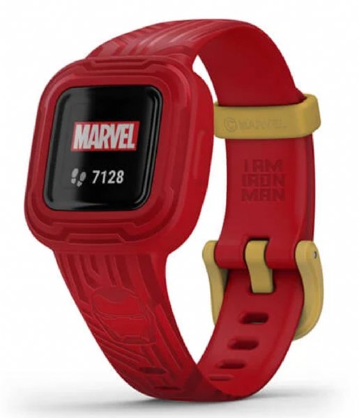 Garmin Smartwatch Vivofit jr3 Marvel Iron Man Red