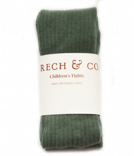 Grech and Co Legging Children's Tights Organic Cotton Fern