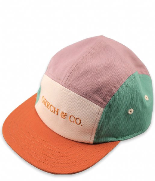 Grech and Co  5 Panel Hat Burlwood Shell