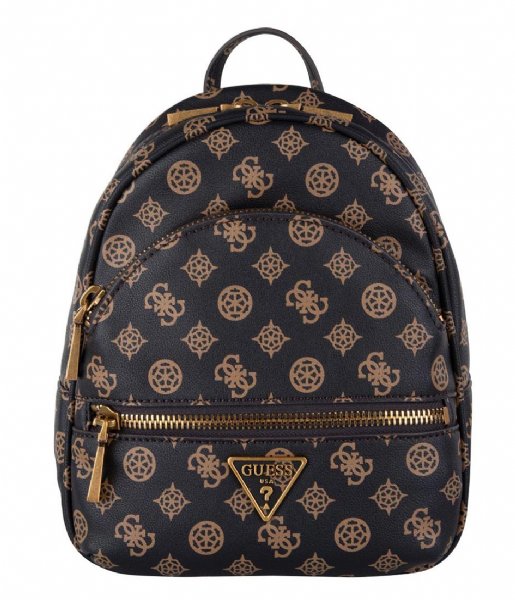 Guess Everday backpack Manhattan Backpack Mocha Logo