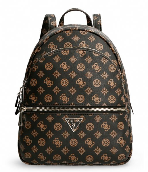 Guess Everday backpack Manhattan Large Backpack Mocha Logo