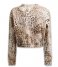 Guess T shirt Long sleeve Leopard Pullover Ghost Leaf Leopard P
