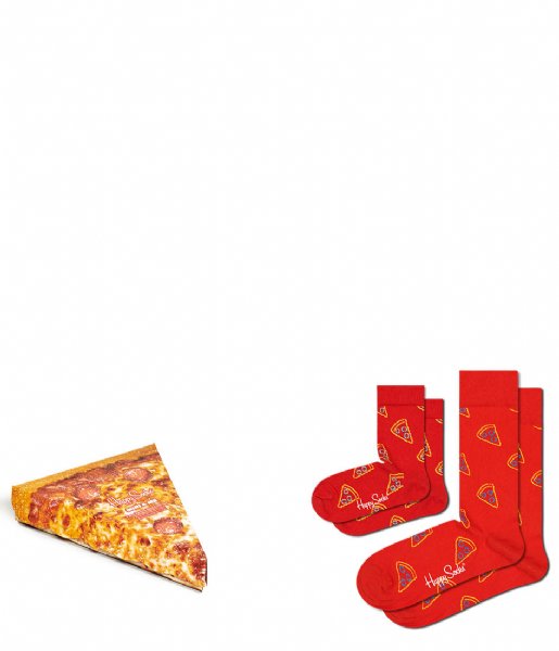 Happy Socks Sock 2-Pack Pizza Socks Gift Set Pizzas