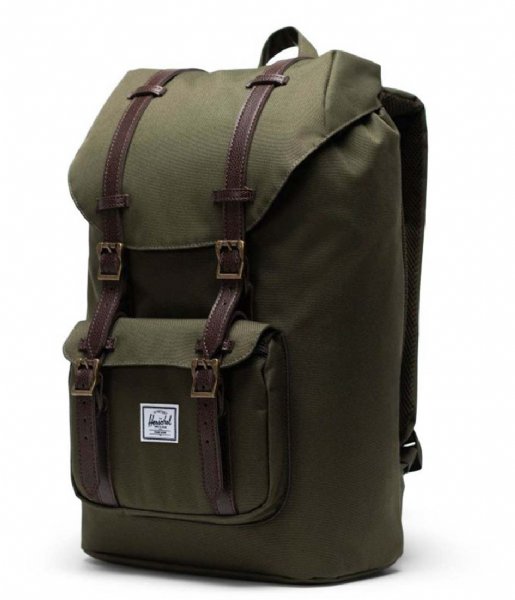 Herschel Supply Co. Laptop Backpack Herschel Little America Ivy Green/Chicory Coffee (4488)