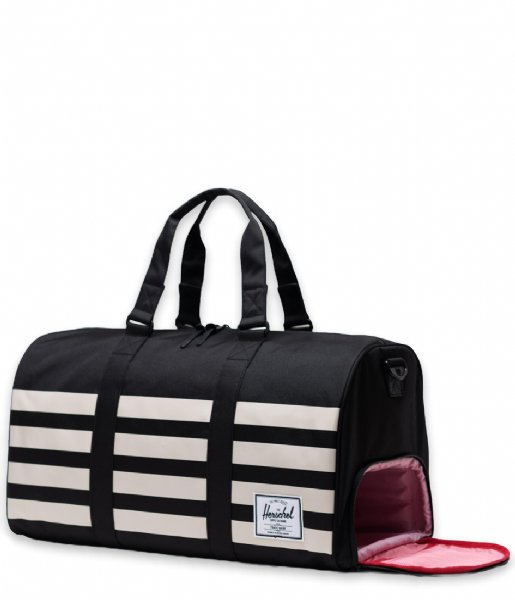 Herschel Supply Co. Travel bag Novel Black/Birch Stripe (04889)