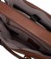 Hismanners Laptop Shoulder Bag Bryce Laptopbag Business 16 inch RFID Cognac