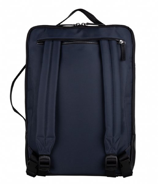 Hismanners Laptop Backpack Cliff Laptop Backpack 17.3 Inch Blue /  Black