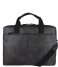 Hismanners Laptop Shoulder Bag Kale 17 Inch Black