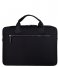 Hismanners Laptop Shoulder Bag Phlox Laptopbag Slim 16 inch RFID Black /  Black