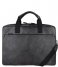 Hismanners Laptop Shoulder Bag Safron 15.6 Inch Black