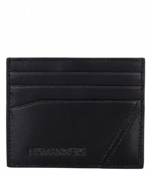 Hismanners Card holder Silas Creditcard wallet RFID Black