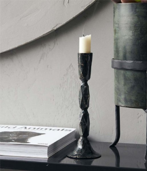 House Doctor Candlestick Candle Stand Mino HD 12C Black