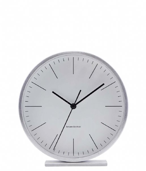 House Doctor Wall clock Le AlarmClock HD 6C Silver