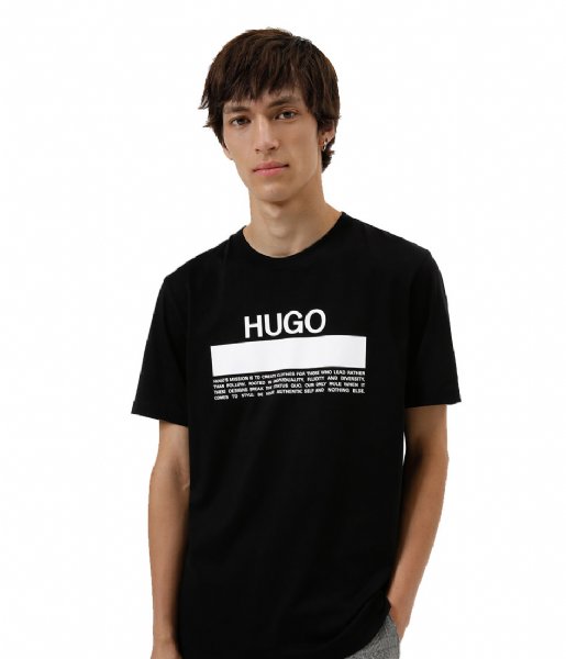 HUGO T shirt Daitai 50457125 Black (001)
