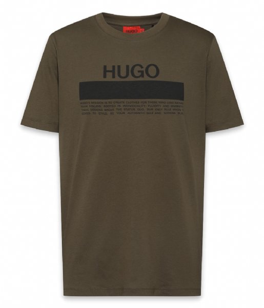 HUGO T shirt Daitai 50457125 Dark Green (304)