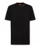 HUGO T shirt Dallup 50461598 Black (001)
