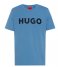 HUGO T shirt Dulivio Medium Blue (421)