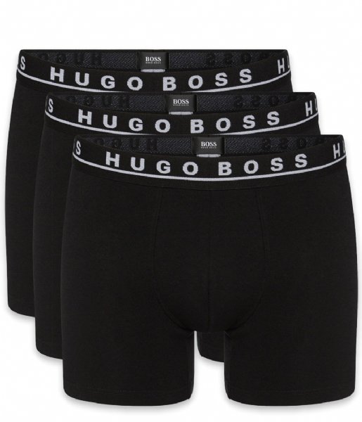 HUGO  Boxer Brief 3P Black (1)