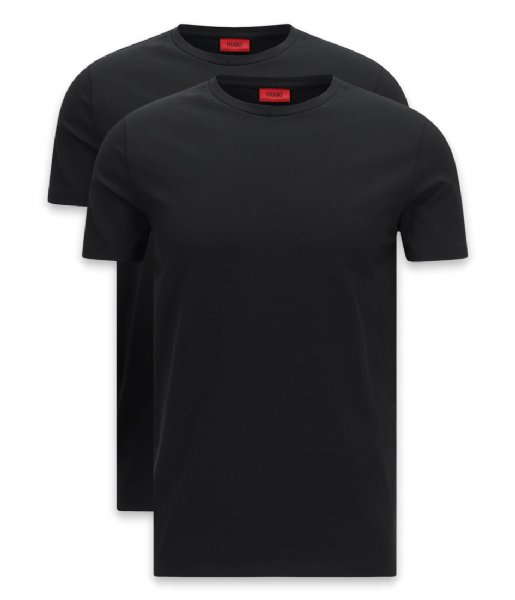 HUGO T shirt HUGO-Round Black (1)
