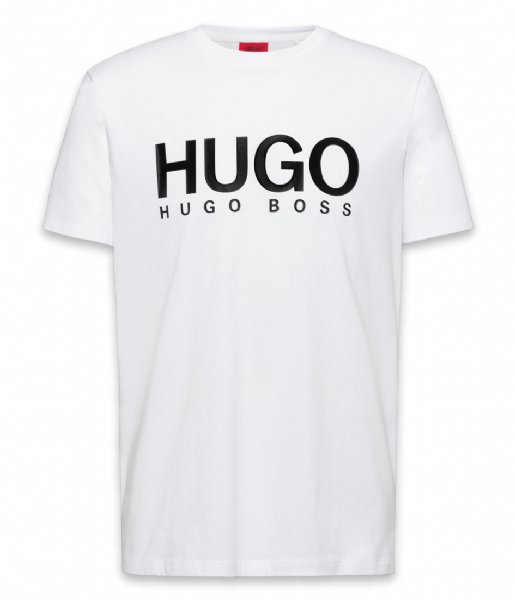HUGO T shirt Dolive Open White (120)