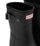 Hunter Rain boot Womens Refined Short Black