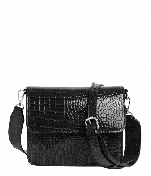 HVISK Crossbody bag Cayman Shiny Strap Bag Black (009)