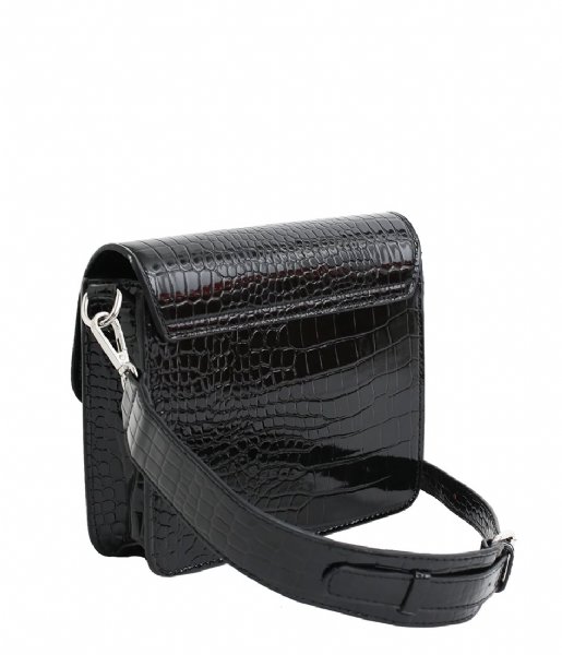 HVISK Crossbody bag Cayman Shiny Strap Bag Black (009)