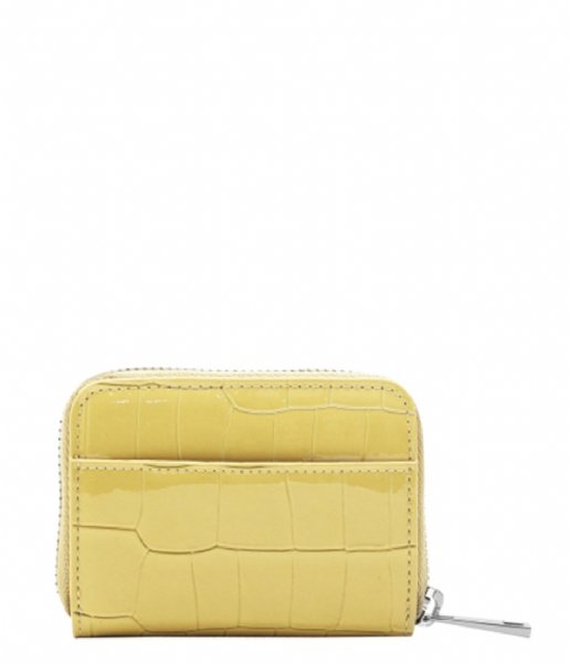 HVISK Zip wallet Wallet Zipper Croco Sunkissed Yellow (109)