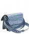 HVISK Shoulder bag Basel Croco Dark Blue (100)