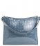 HVISK Shoulder bag Amble Croco Dark Blue (100)