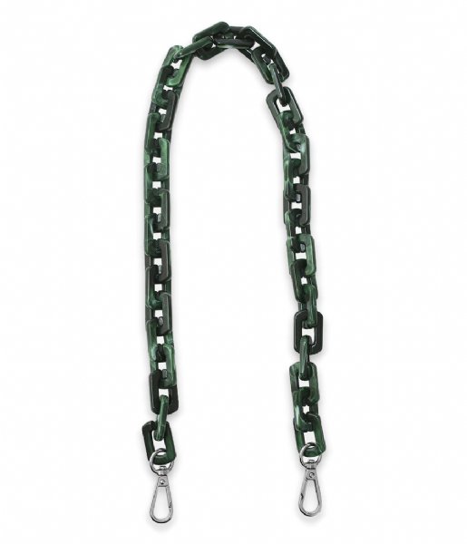 HVISK Shoulder strap Squared Chain Handle Dark Green (82)