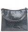 HVISK Shoulder bag Amble Croco Dark Grey (077) 