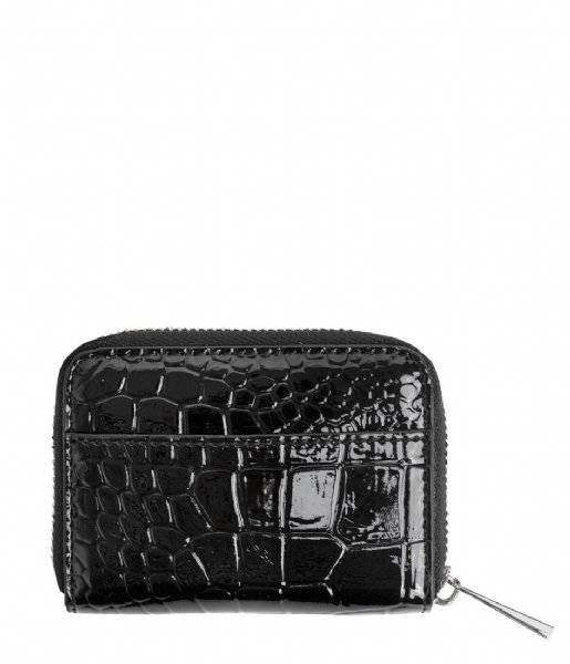 HVISK Zip wallet Wallet Zipper Croco Black (009)