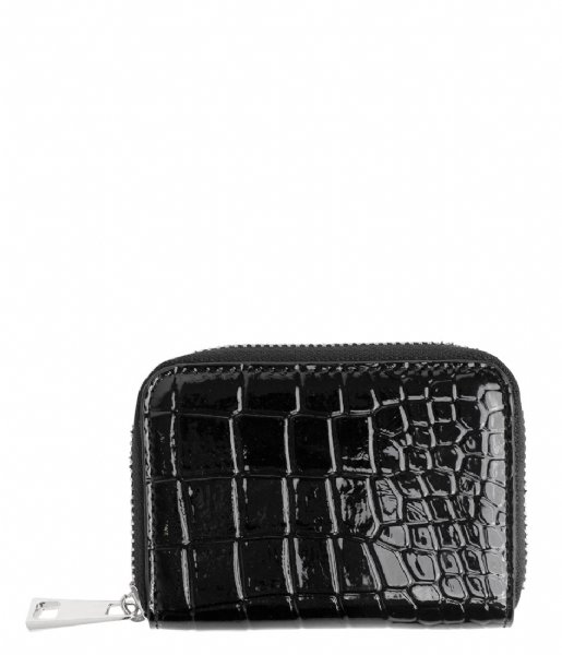 HVISK Zip wallet Wallet Zipper Croco Black (009)
